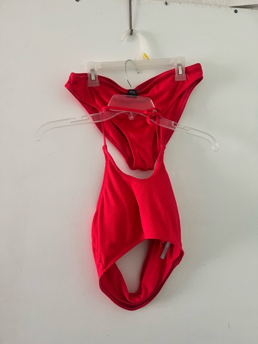 Red bikini set